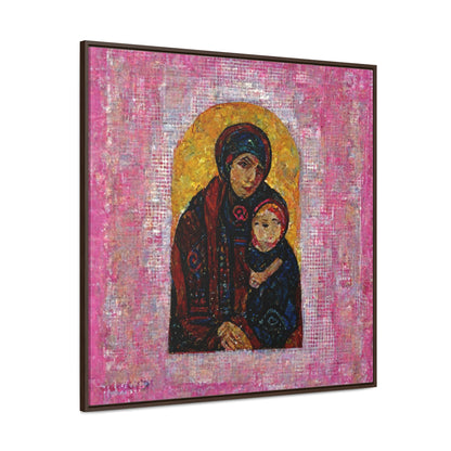 Mary and the Child 10, Valentinii, Gallery Canvas Wraps, Square Frame