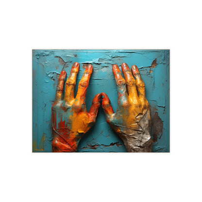 Hands 78, Ceramic Photo Tile