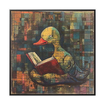 Duck 3, Gallery Canvas Wraps, Square Frame