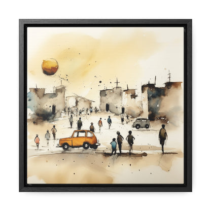 Childhood 7, Valentinii, Gallery Canvas Wraps, Square Frame