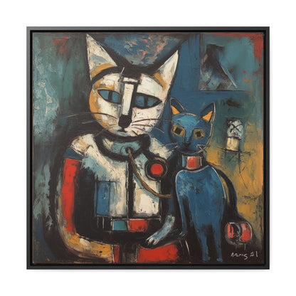 Cat 31, Gallery Canvas Wraps, Square Frame