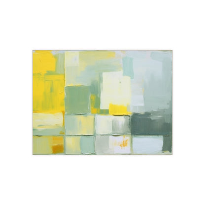 Yellow 9 , Ceramic Photo Tile