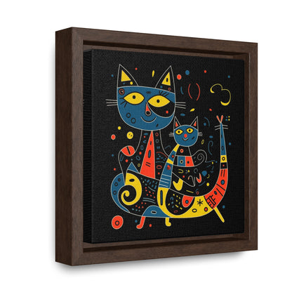 Cat 138, Gallery Canvas Wraps, Square Frame