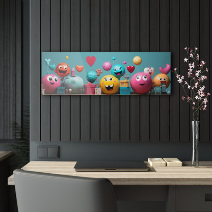 Emoji 12, Acrylic Prints