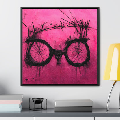 Bicycle, Valentinii, Gallery Canvas Wraps, Square Frame