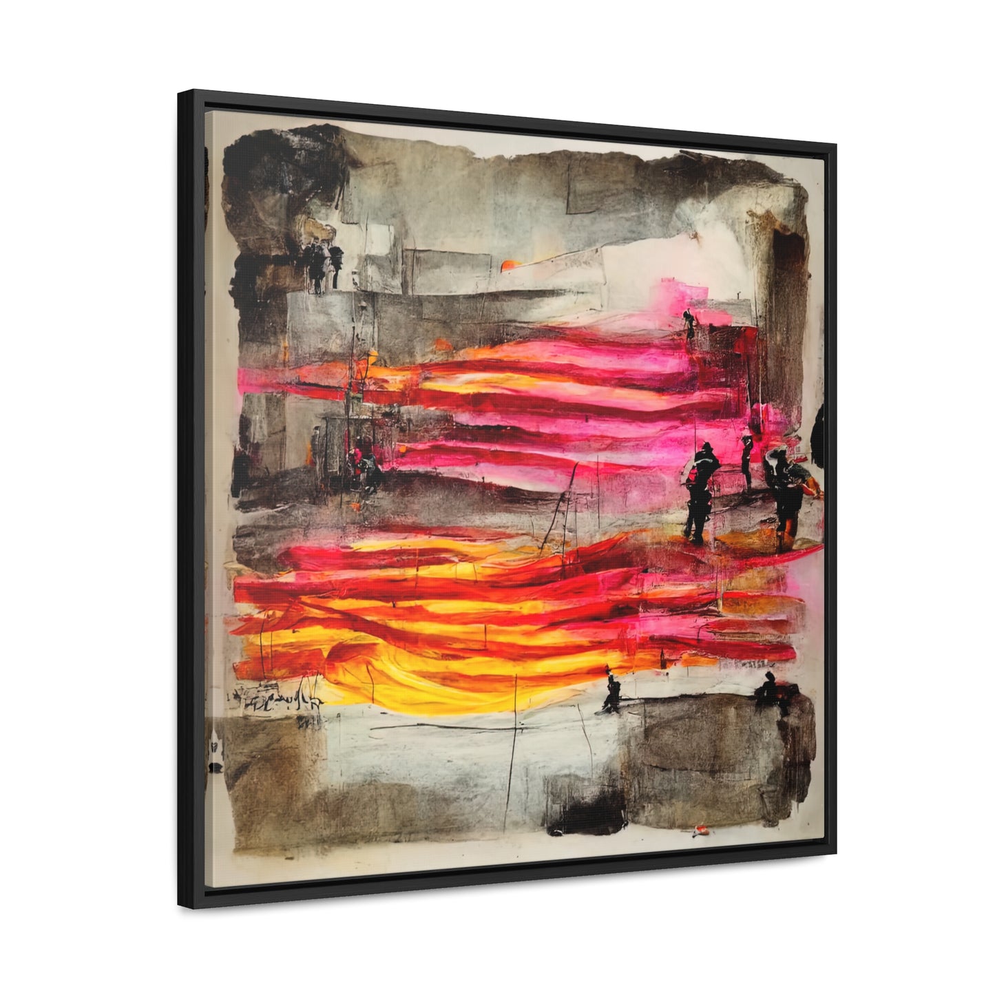 Land of the Sun 6, Valentinii, Gallery Canvas Wraps, Square Frame