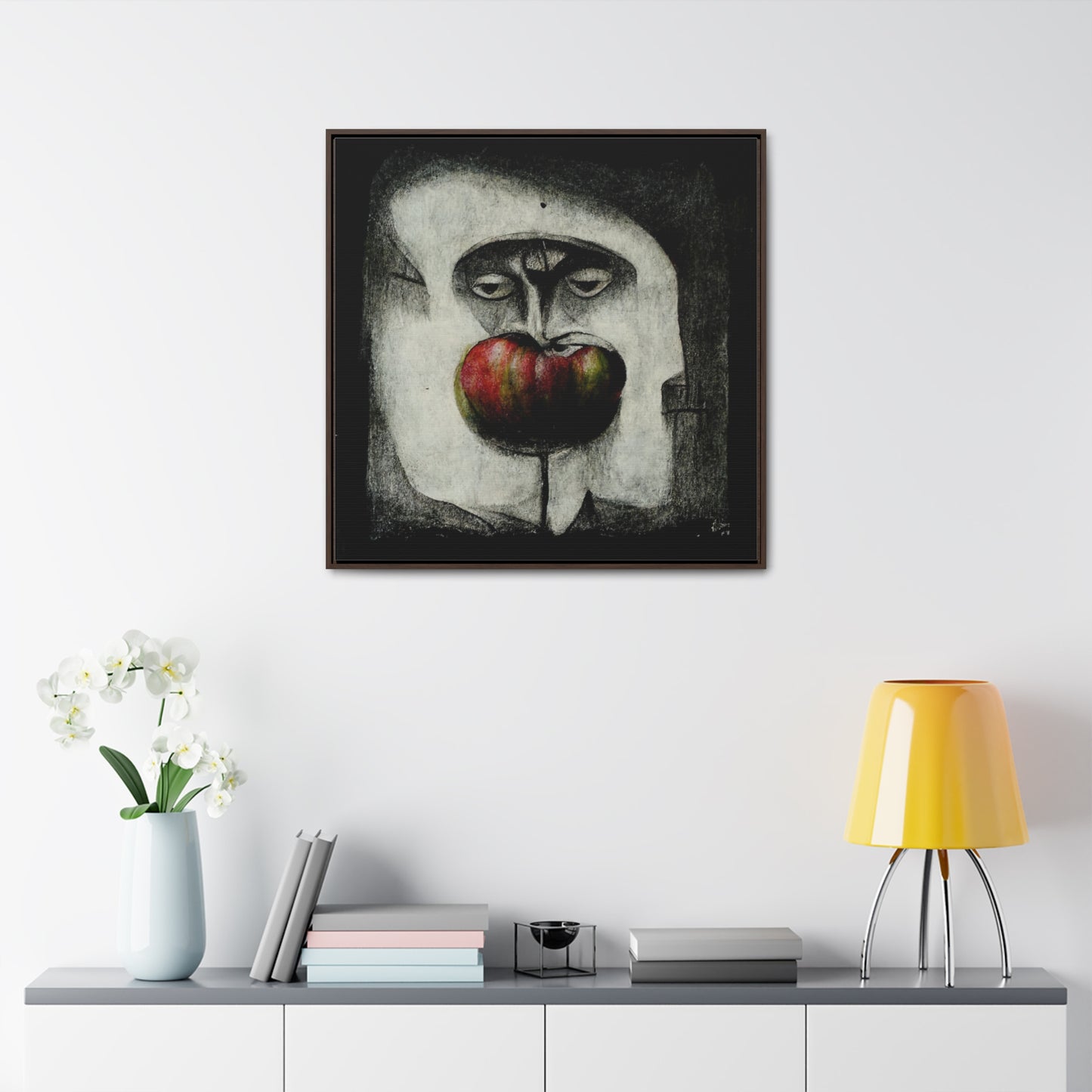 Apple 8, Valentinii, Gallery Canvas Wraps, Square Frame