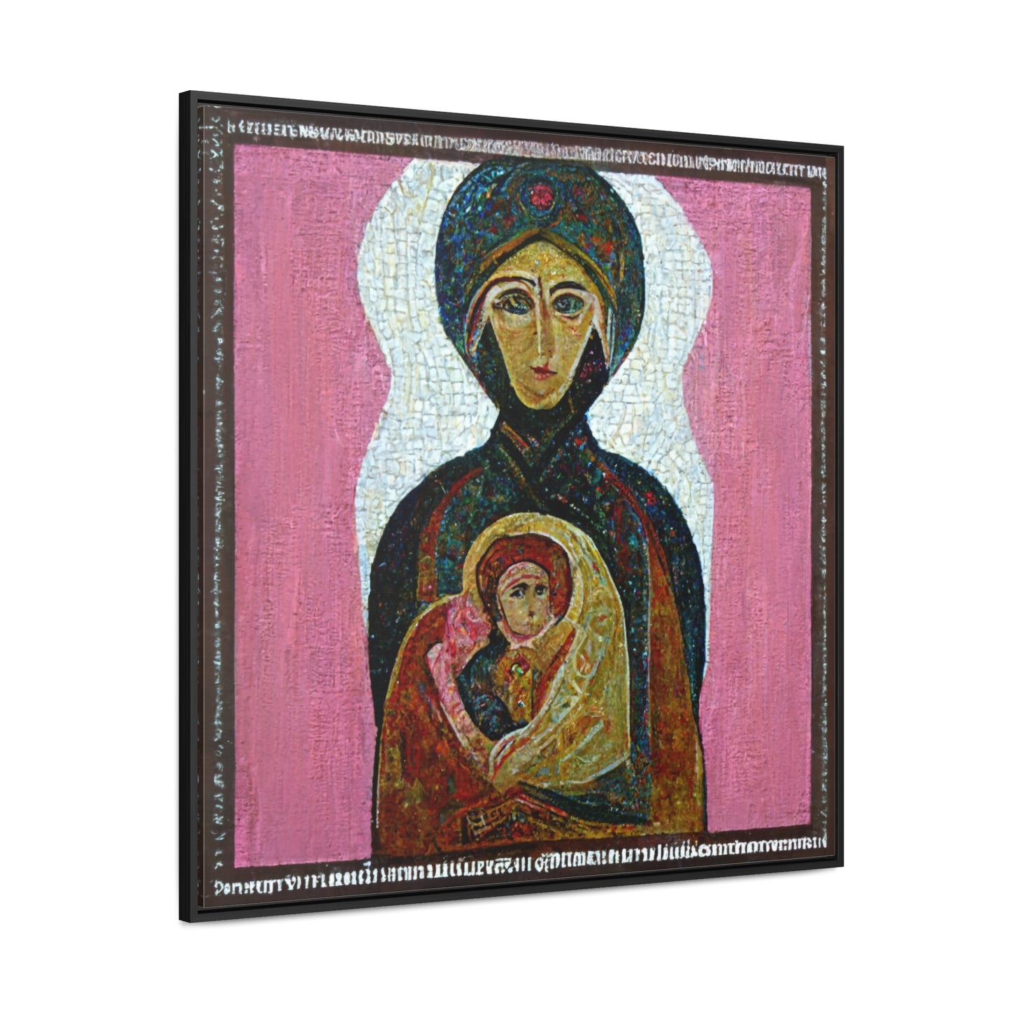 Mary and the Child 21, Valentinii, Gallery Canvas Wraps, Square Frame