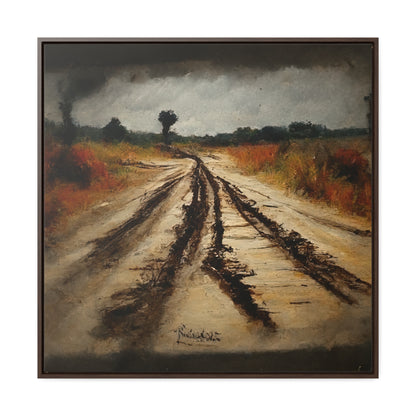 To the Rainy Land 9, Valentinii, Gallery Canvas Wraps, Square Frame