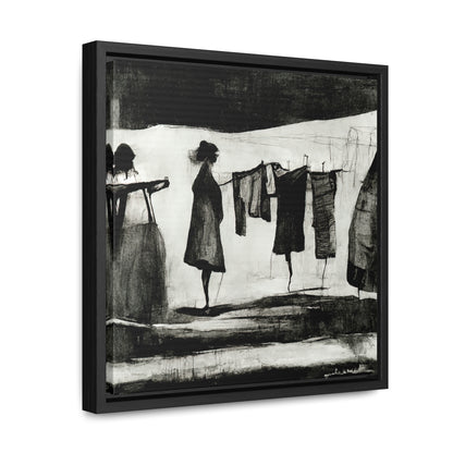 Domestic Memories 14, Valentinii, Gallery Canvas Wraps, Square Frame