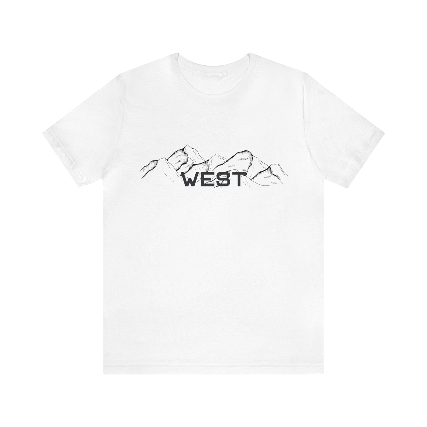 West, Unisex Jersey Short Sleeve Tee