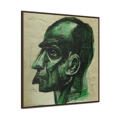 Heads 12, Valentinii, Gallery Canvas Wraps, Square Frame