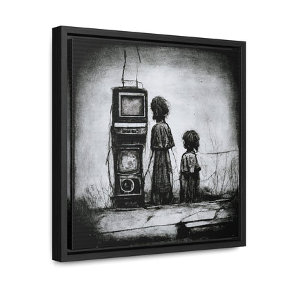 Childhood Wave 5, Valentinii, Gallery Canvas Wraps, Square Frame