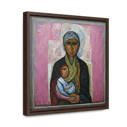 Mary and the Child 25, Valentinii, Gallery Canvas Wraps, Square Frame