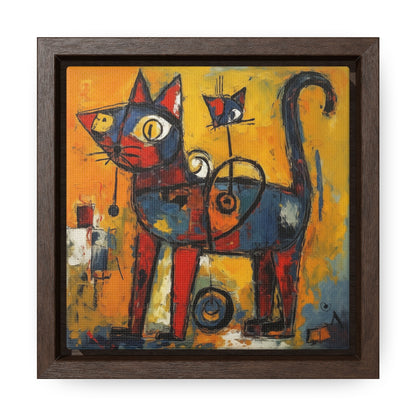 Cat 97, Gallery Canvas Wraps, Square Frame