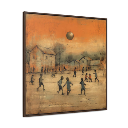 Childhood 30, Gallery Canvas Wraps, Square Frame