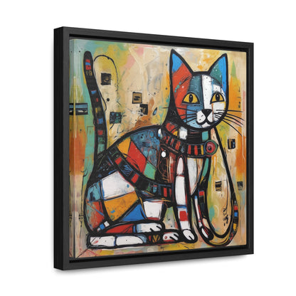 Cat 94, Gallery Canvas Wraps, Square Frame