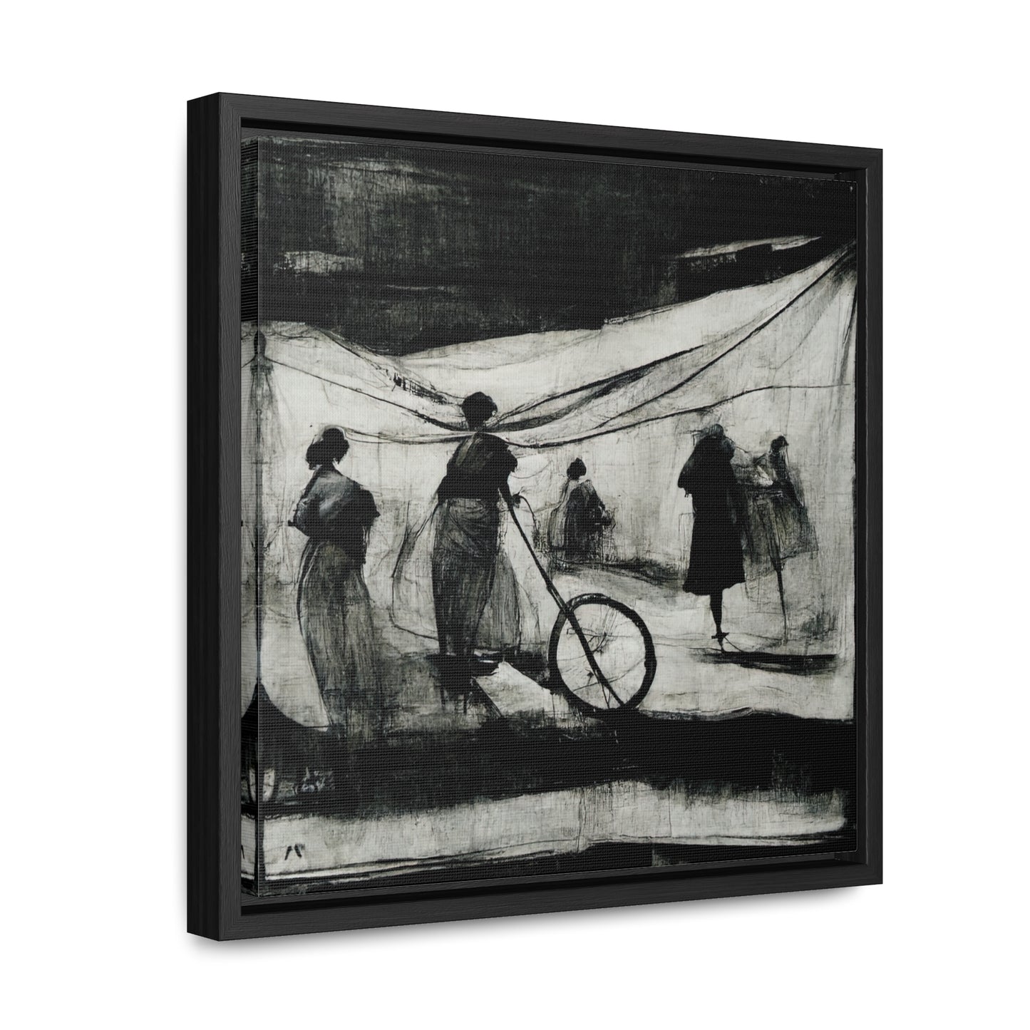 Domestic Memories 34, Valentinii, Gallery Canvas Wraps, Square Frame