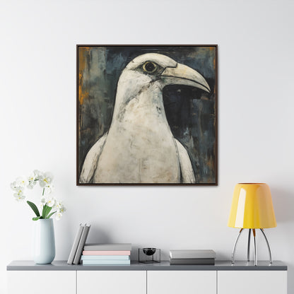 Bird 4, Gallery Canvas Wraps, Square Frame