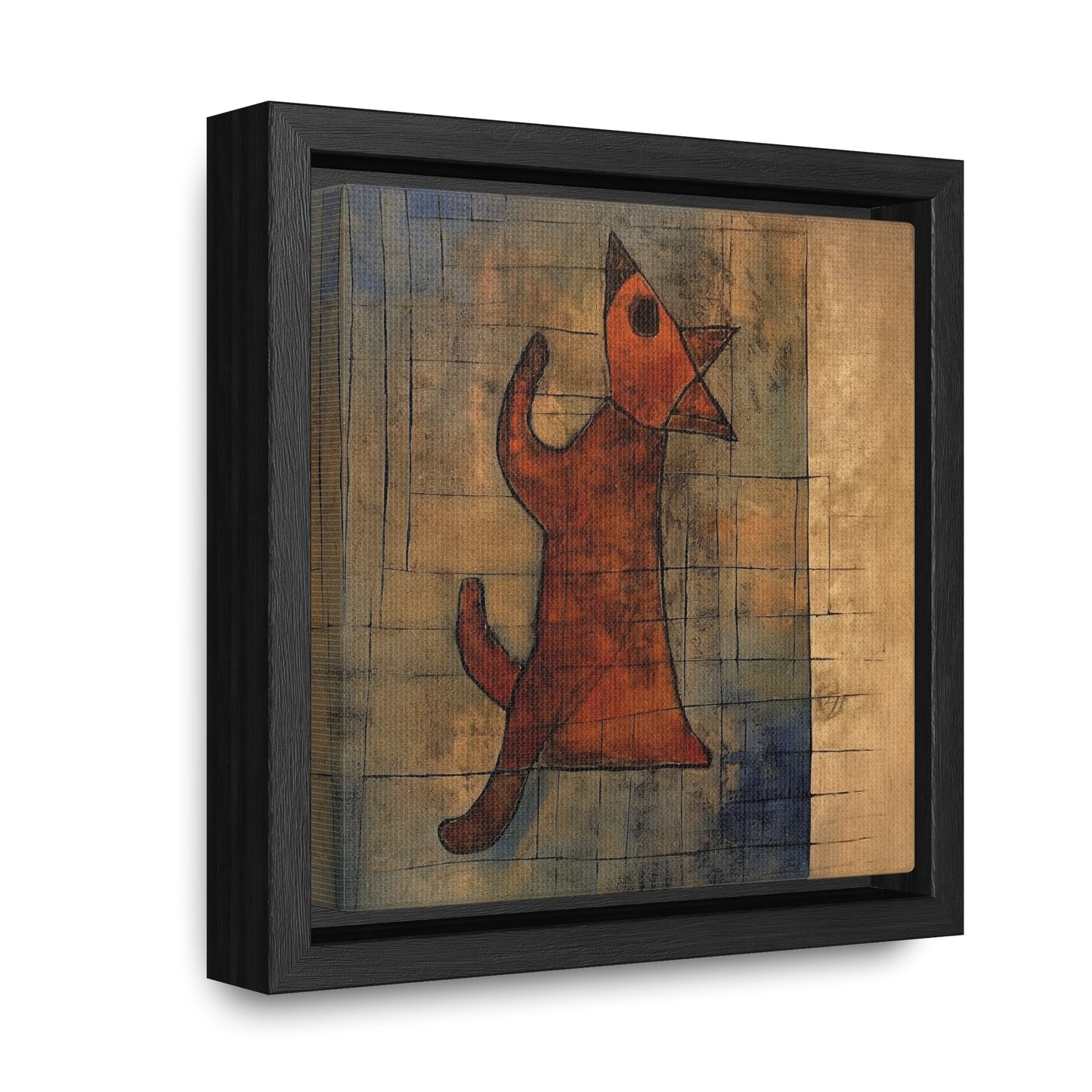 V Dog 3, Gallery Canvas Wraps, Square Frame