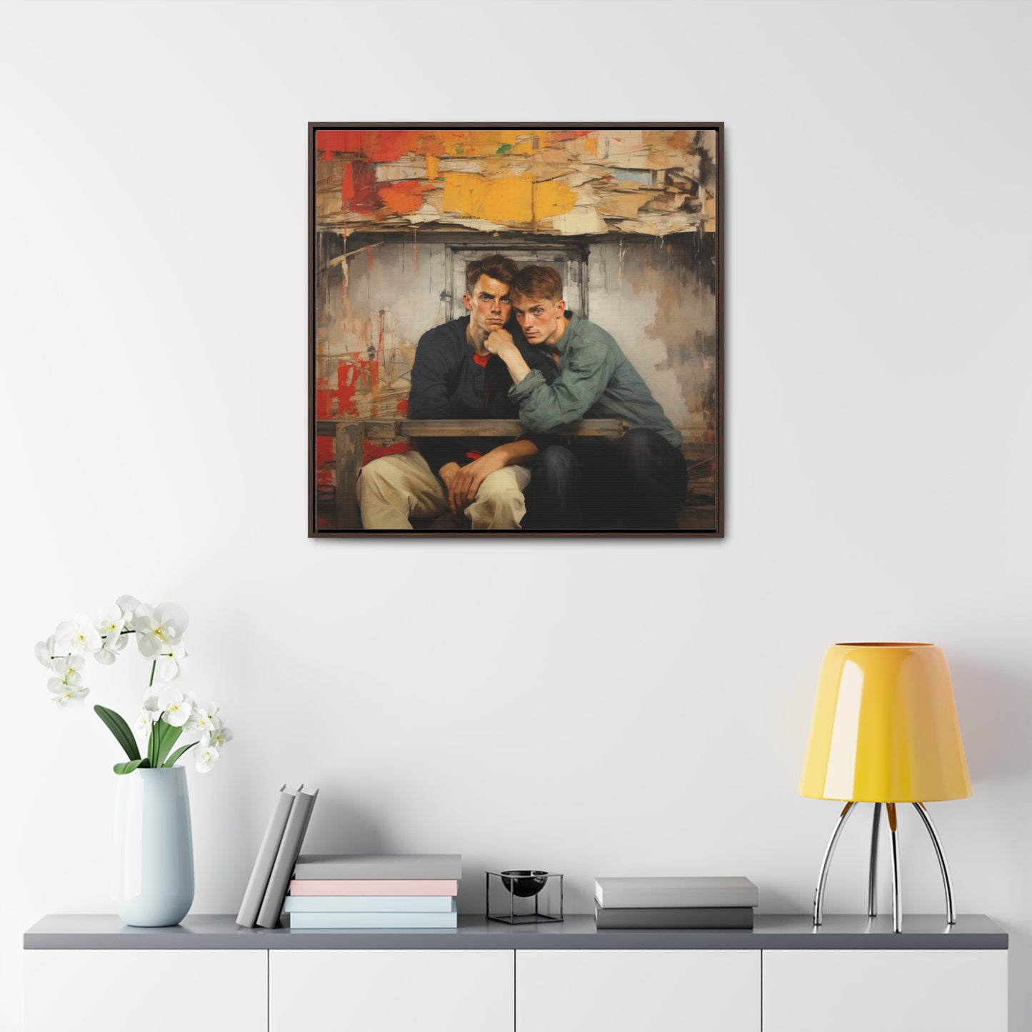 LGBT 2, Gallery Canvas Wraps, Square Frame