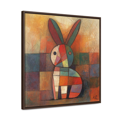 Rabbit 15, Gallery Canvas Wraps, Square Frame