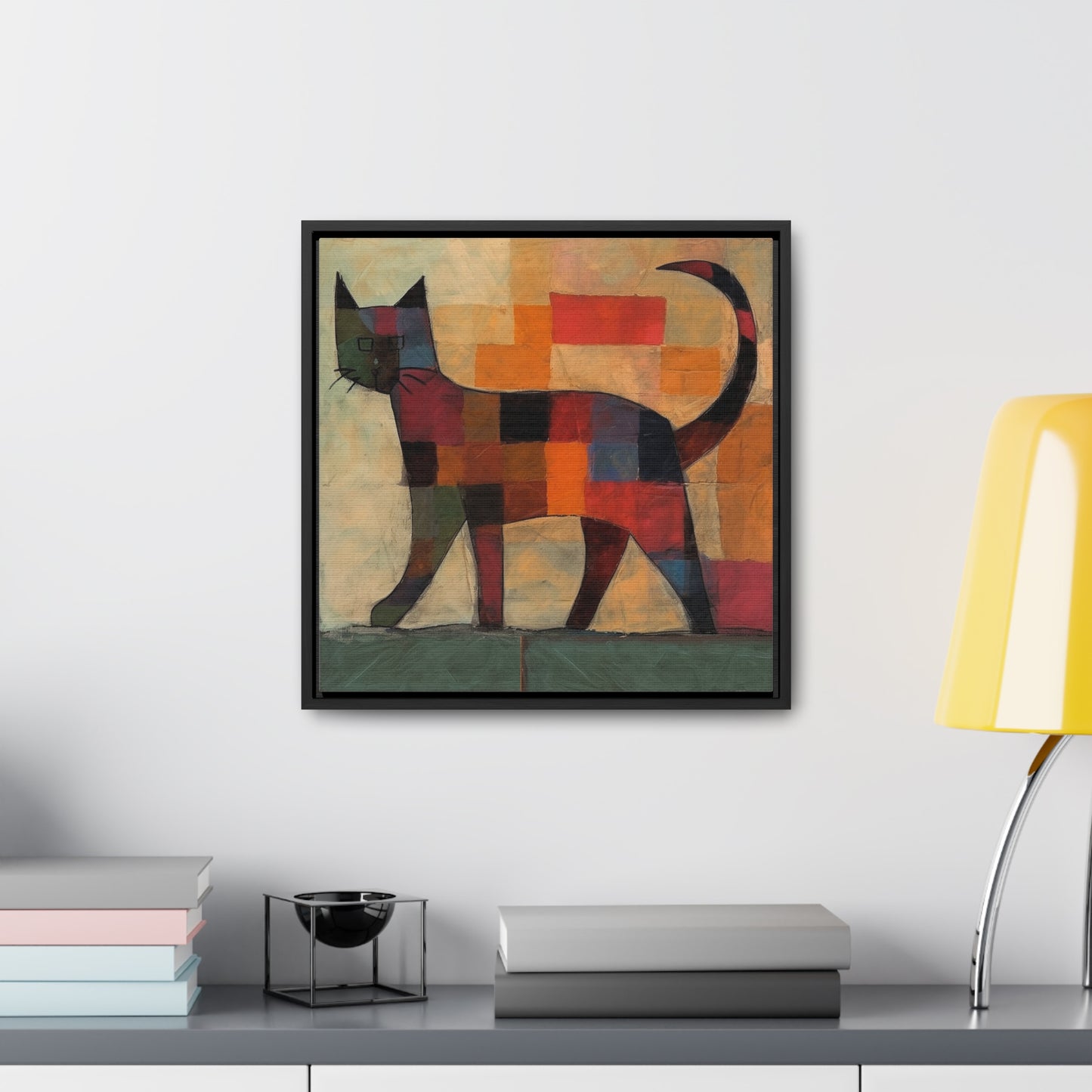 Cat 26, Gallery Canvas Wraps, Square Frame