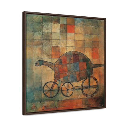 Turtle 4, Gallery Canvas Wraps, Square Frame