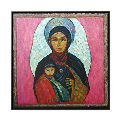 Mary and the Child 11, Valentinii, Gallery Canvas Wraps, Square Frame