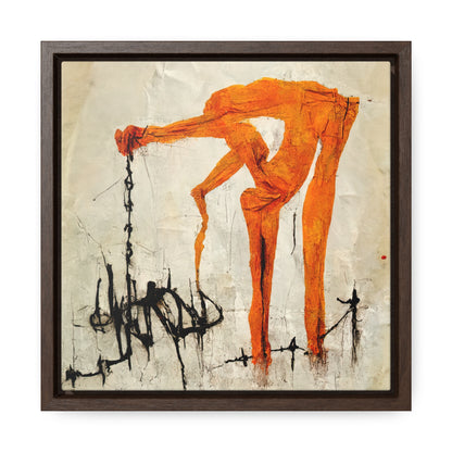 Feet and Drama 19, Valentinii, Gallery Canvas Wraps, Square Frame