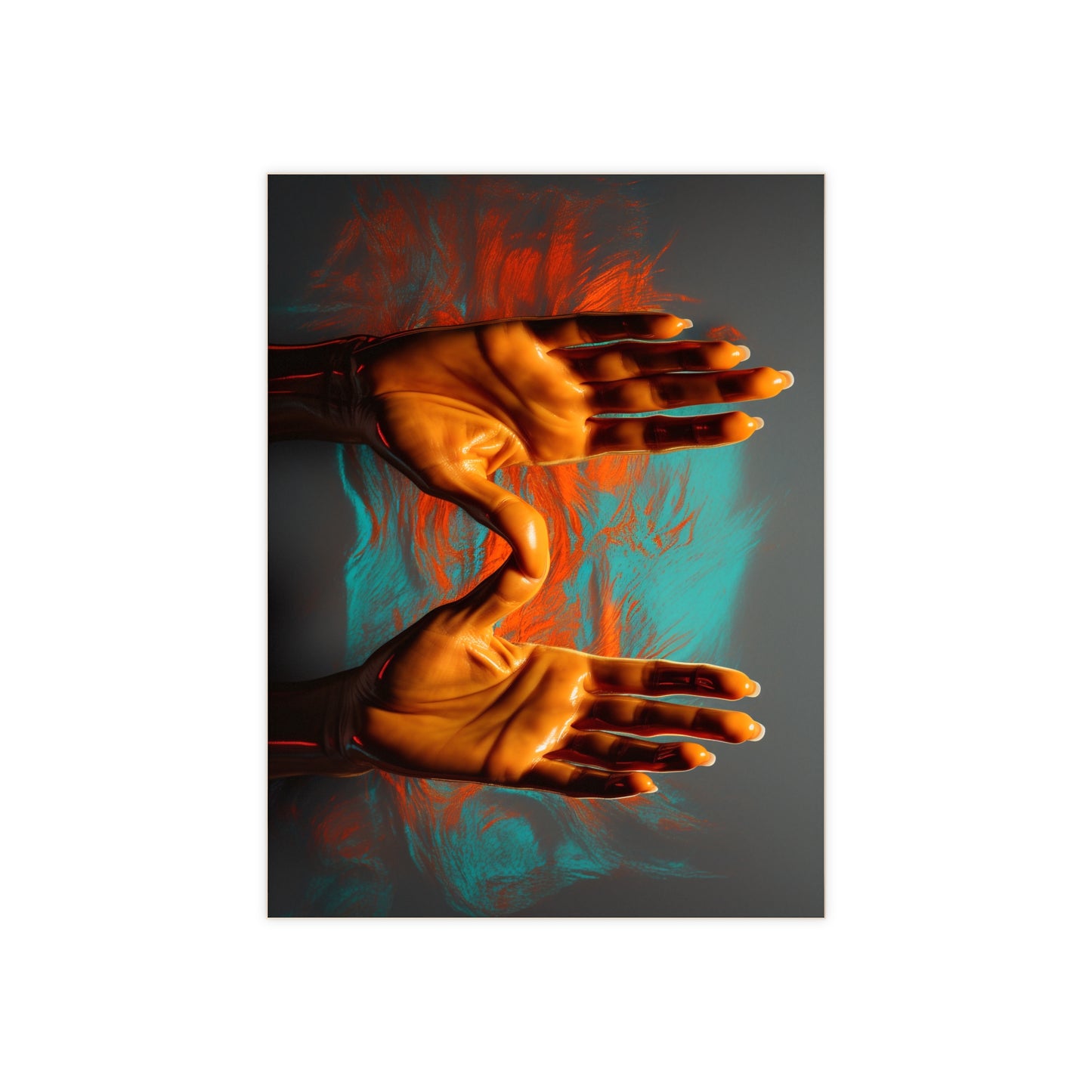 Hands 94, Ceramic Photo Tile