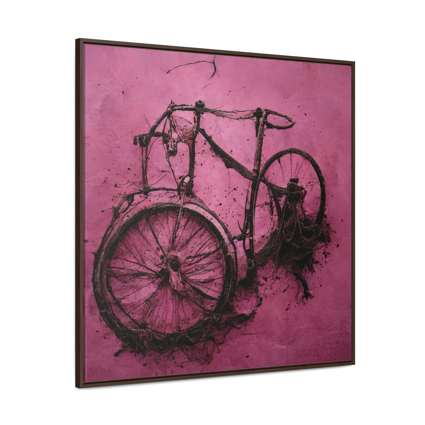 Bicycle 7, Valentinii, Gallery Canvas Wraps, Square Frame