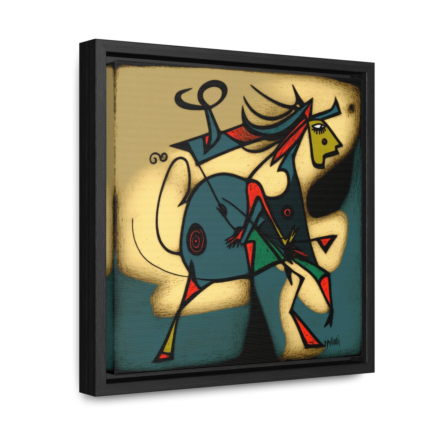 Naivia 7, Gallery Canvas Wraps, Square Frame