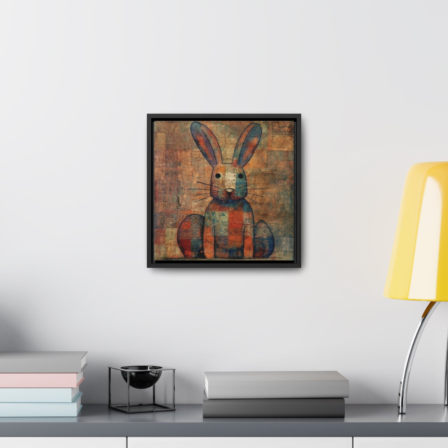 Rabbit 23, Gallery Canvas Wraps, Square Frame