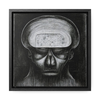 Brain 51, Valentinii, Gallery Canvas Wraps, Square Frame