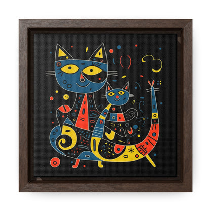 Cat 138, Gallery Canvas Wraps, Square Frame