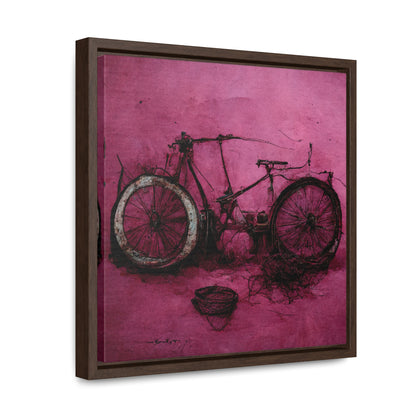 Bicycle 5, Valentinii, Gallery Canvas Wraps, Square Frame