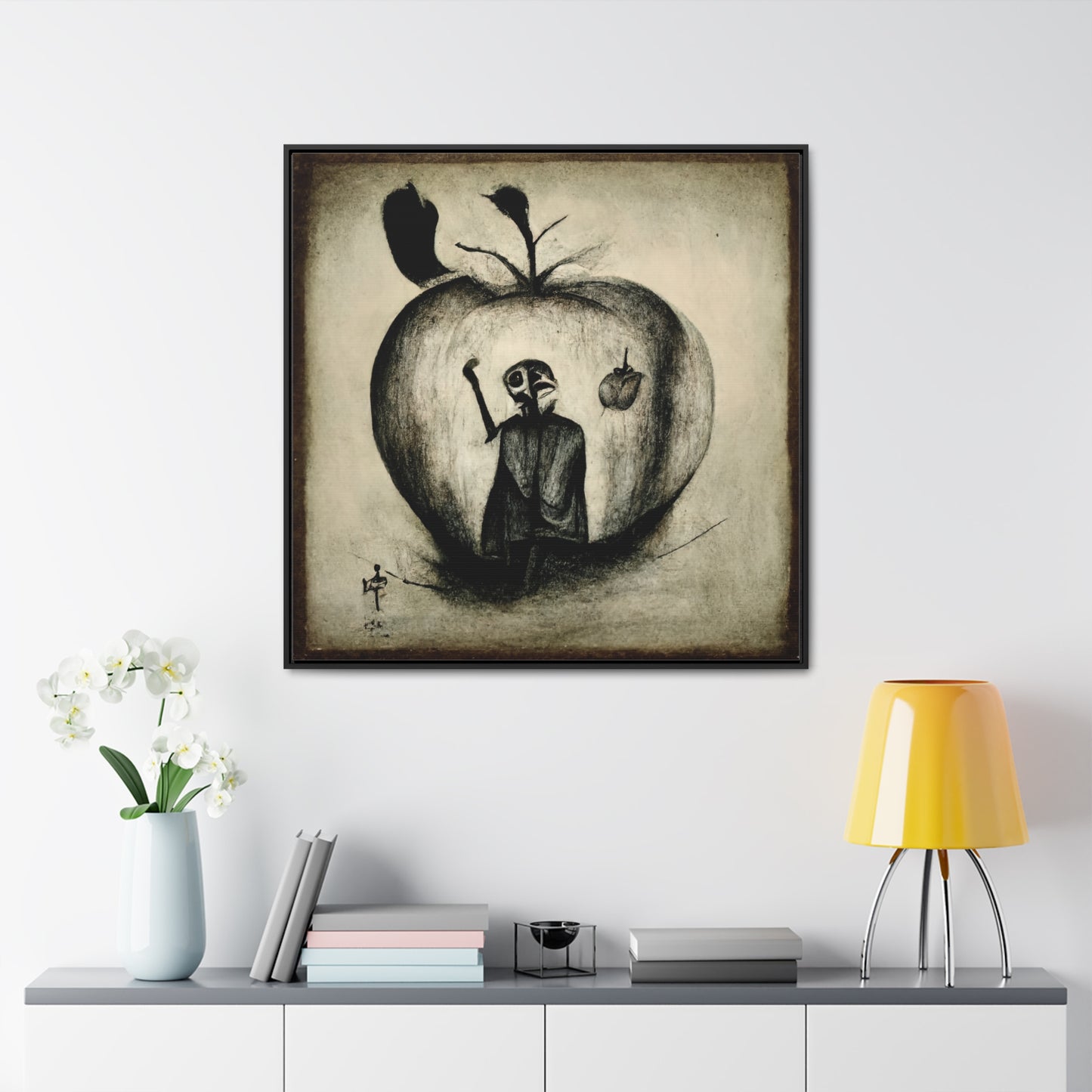 Apple 33, Valentinii, Gallery Canvas Wraps, Square Frame