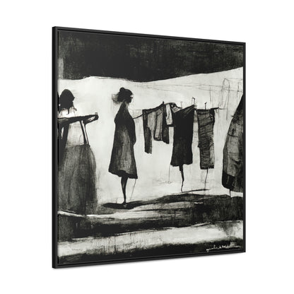 Domestic Memories 14, Valentinii, Gallery Canvas Wraps, Square Frame