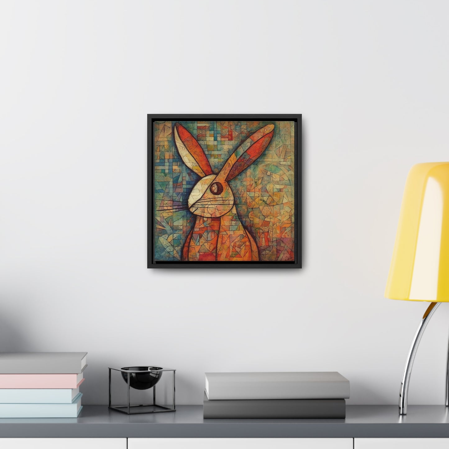 Rabbit 4, Gallery Canvas Wraps, Square Frame