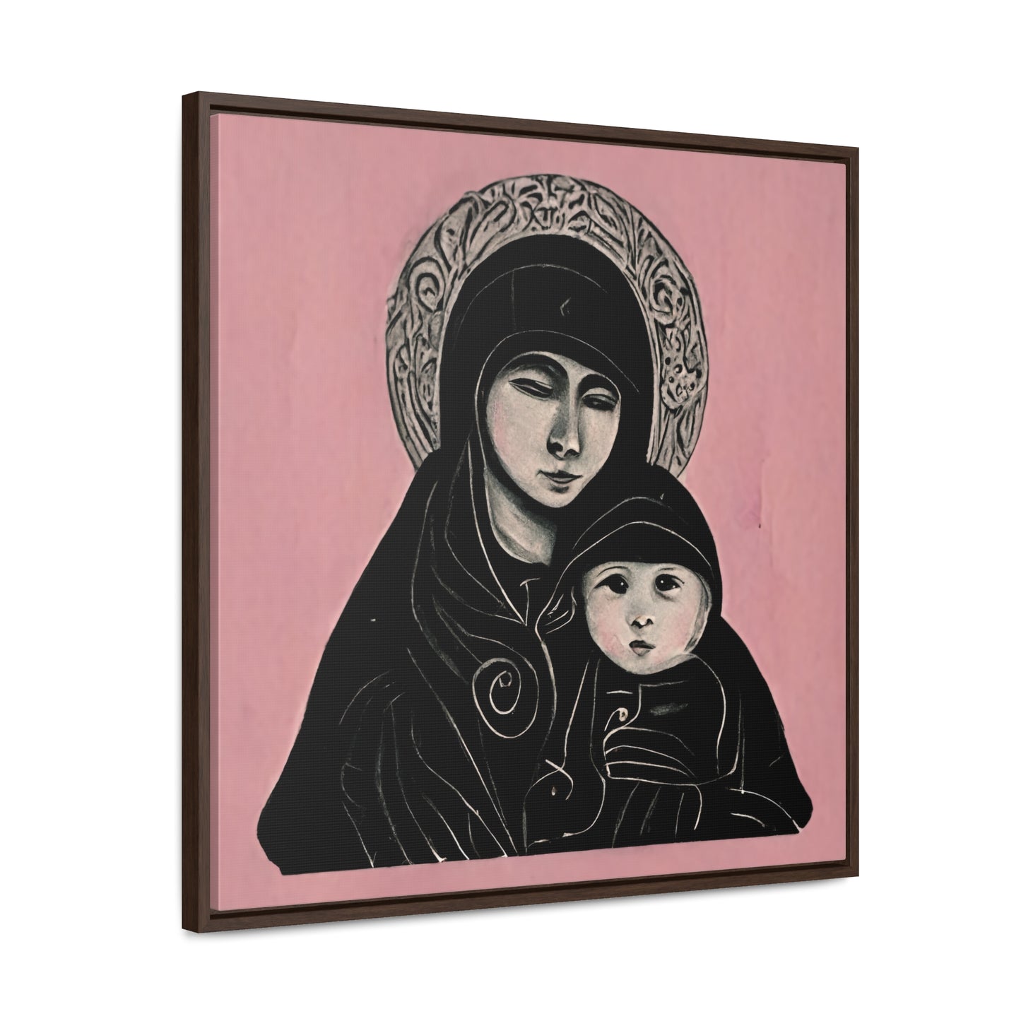 Mary 3, Valentinii, Gallery Canvas Wraps, Square Frame