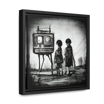 Childhood Wave 7, Valentinii, Gallery Canvas Wraps, Square Frame