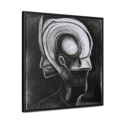 Brain 41, Valentinii, Gallery Canvas Wraps, Square Frame