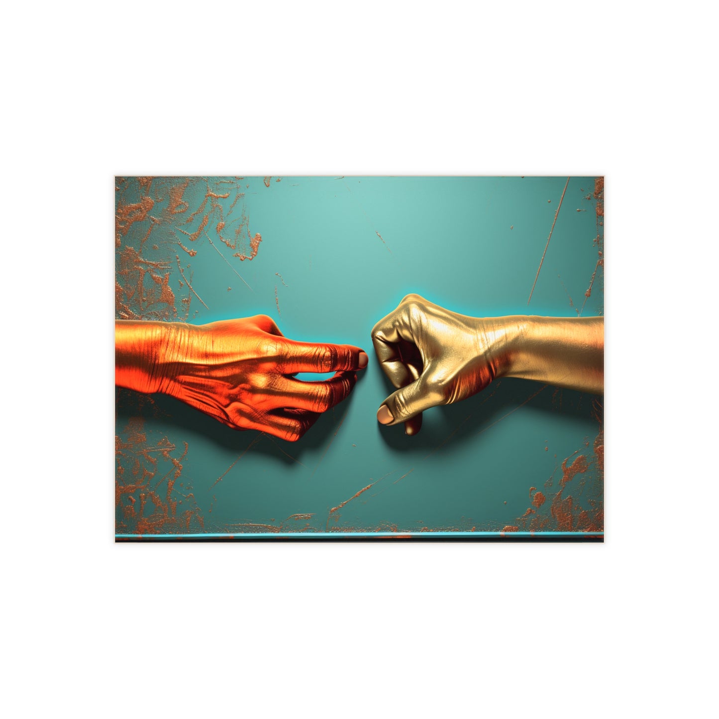 Hands 54, Ceramic Photo Tile