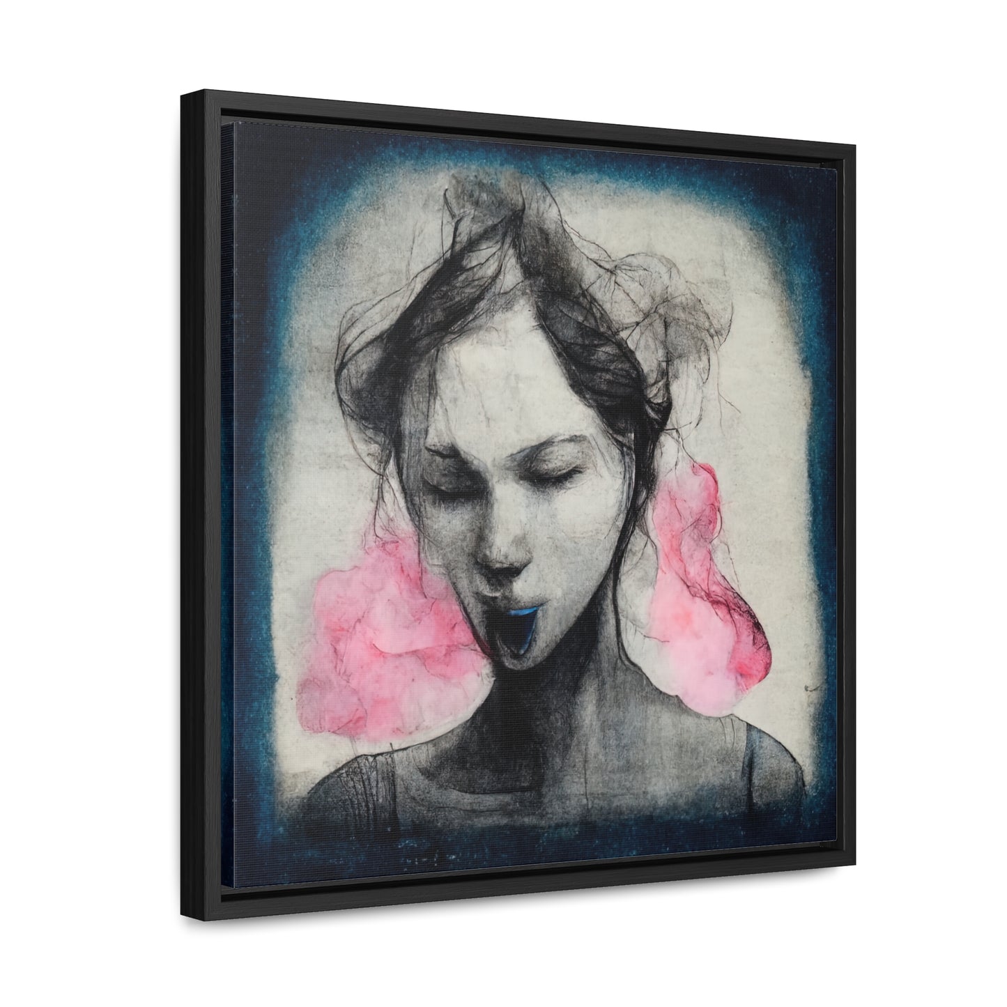 Girls from Mars 36, Valentinii, Gallery Canvas Wraps, Square Frame