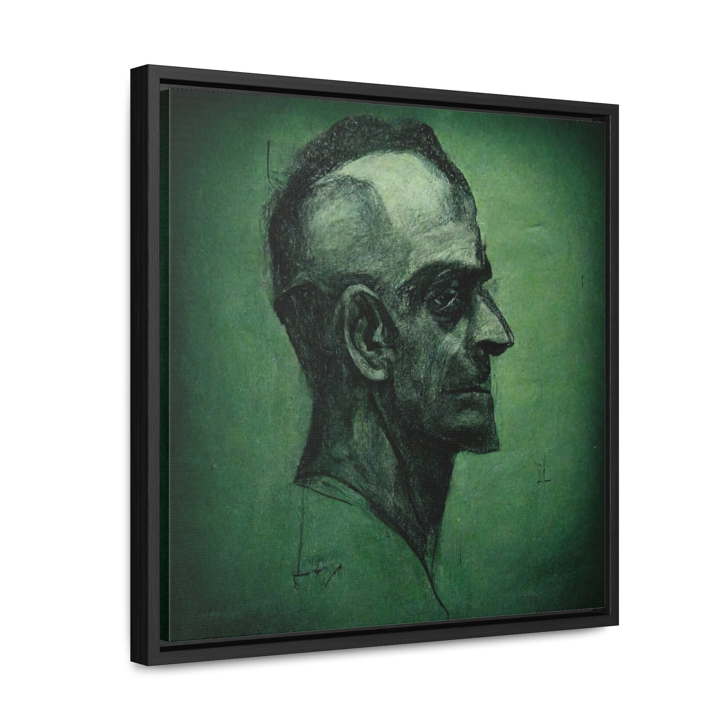 Heads 15, Valentinii, Gallery Canvas Wraps, Square Frame