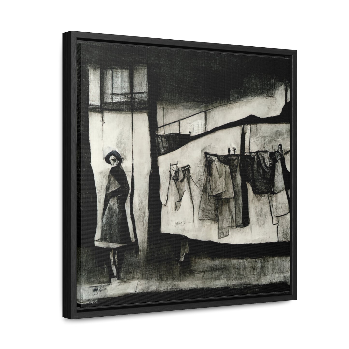 Domestic Memories 33, Valentinii, Gallery Canvas Wraps, Square Frame