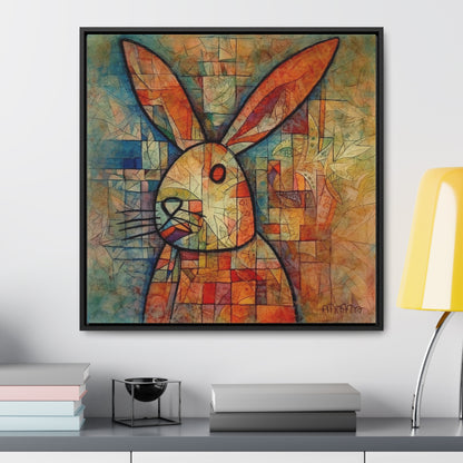 Rabbit 3, Gallery Canvas Wraps, Square Frame