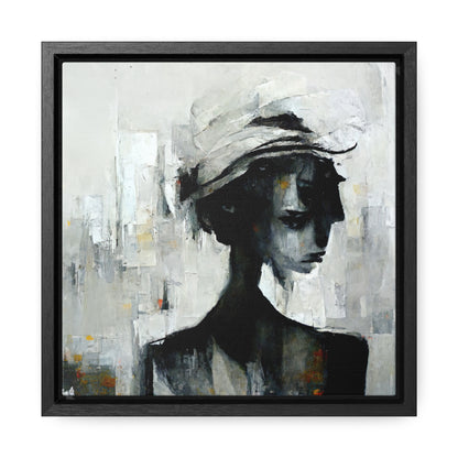 Forgotten Face 5, Valentinii, Gallery Canvas Wraps, Square Frame