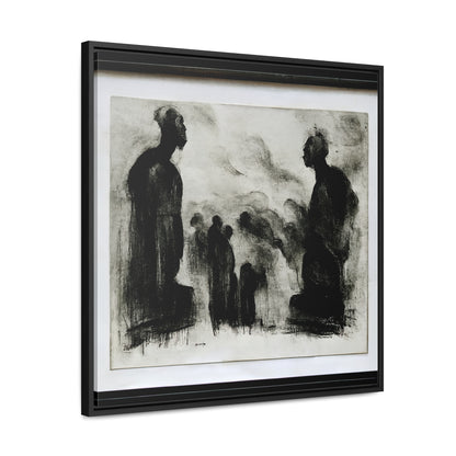 Palaeolithic Prayer 6, Valentinii, Gallery Canvas Wraps, Square Frame